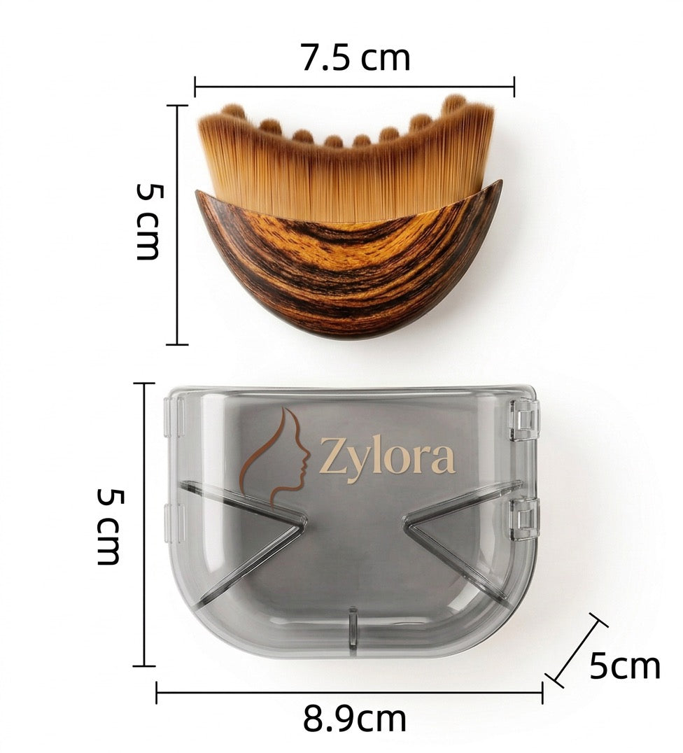 Brosse de Drainage Lymphatique Visage – Zylora