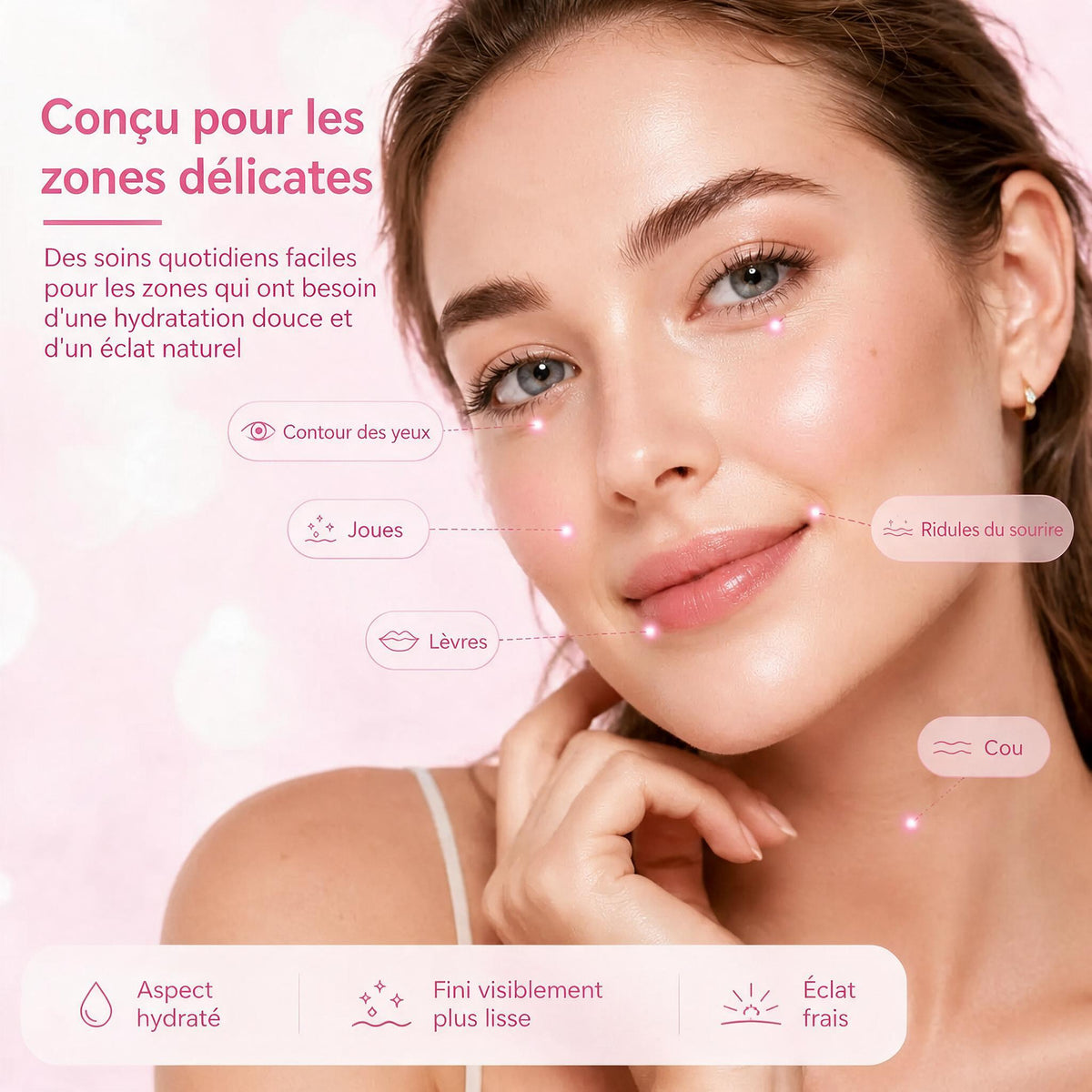 Stick Baume Sculptant Collagène Rose PDRN